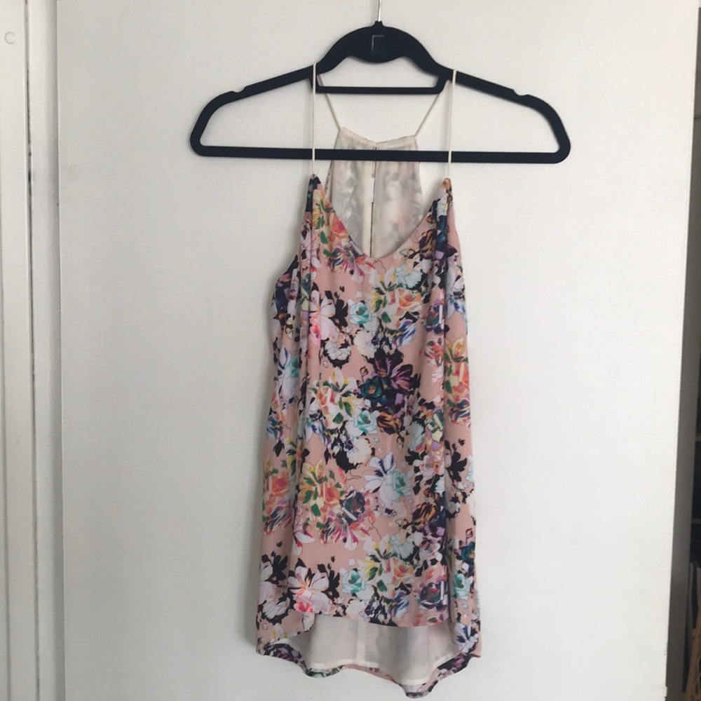 Express pink floral Barcelona cami